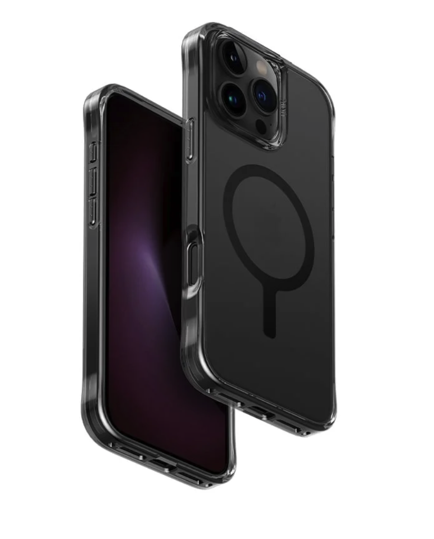 UNIQ Hybrid iPhone 16 Pro (2024) 6.9 MagClick Charging LifePro Xtreme (AF) - Smoke