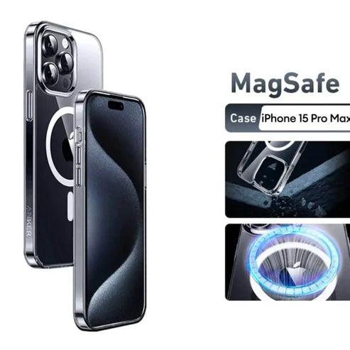 Anker MagCase Neo for iPhone 15 Pro Max Protection & Style - Clear