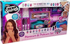 Shimmer N Sparkle Salon Style Deluxe Manicure & Pedicure Set SNS-65590