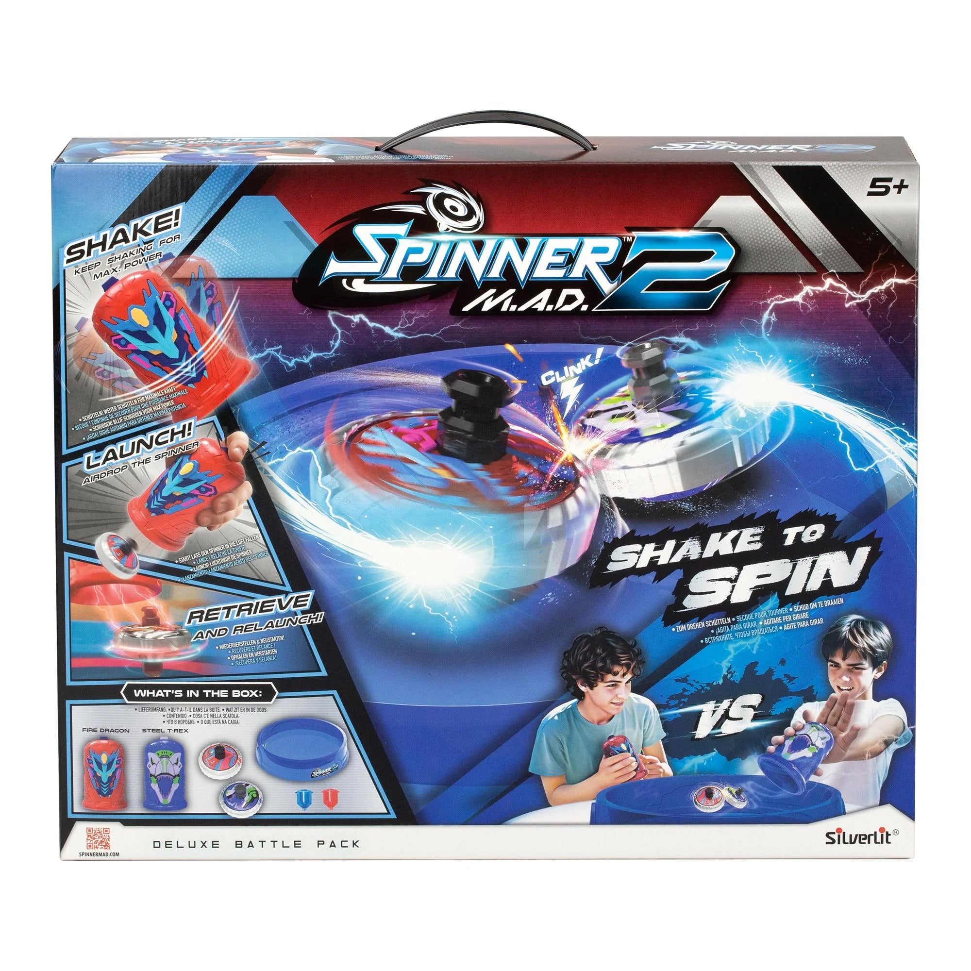 Silverlit Spinner M.A.D. 2 Deluxe Battle Pack