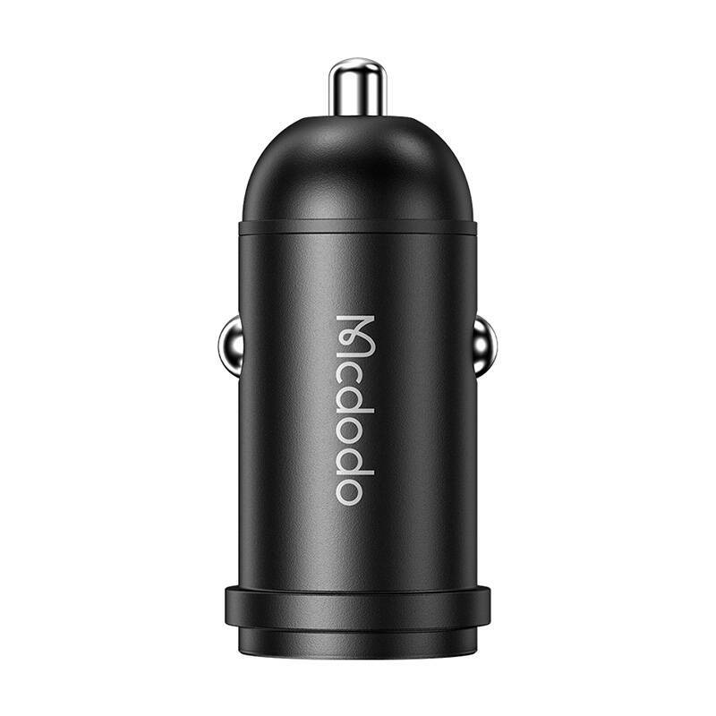 Mcdodo 30W USB C Car Charger with USB C to Lightning Cable - Black