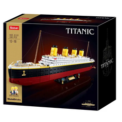 SLUBAN B1122 MB Titanic Big Scale 1:350 - 2401 PCS Building Block Set