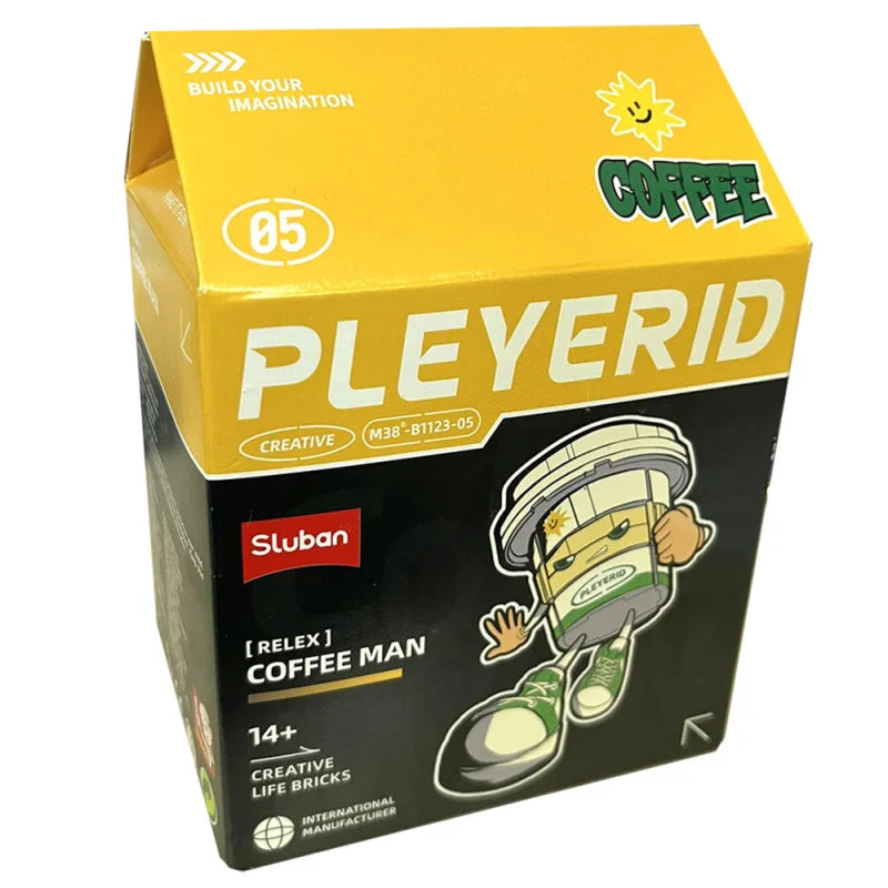 Sluban Pleyerid Coffee Man M38-B1123-05 Building Set
