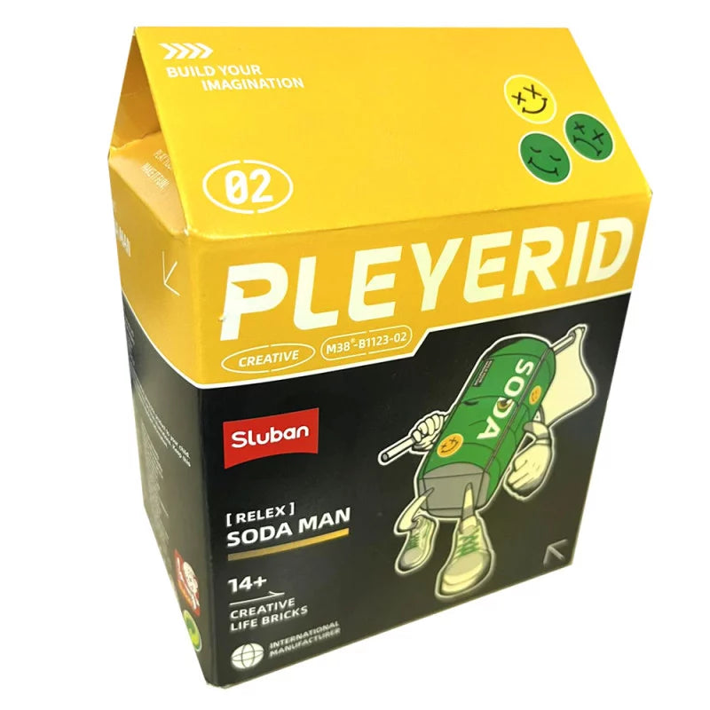 Sluban Pleyerid Soda Man Building Set M38-B1123-02 | Ages 14+