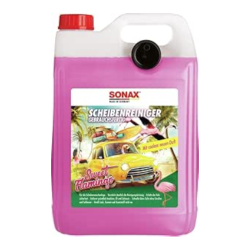 SONAX Windscreen Wash Sweet Flamingo – Ready to Use, 5L
