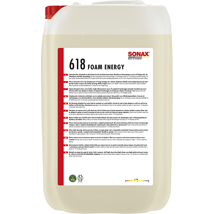SONAX PROFILINE Actifoam Energy – Foaming Cleaner, 25L