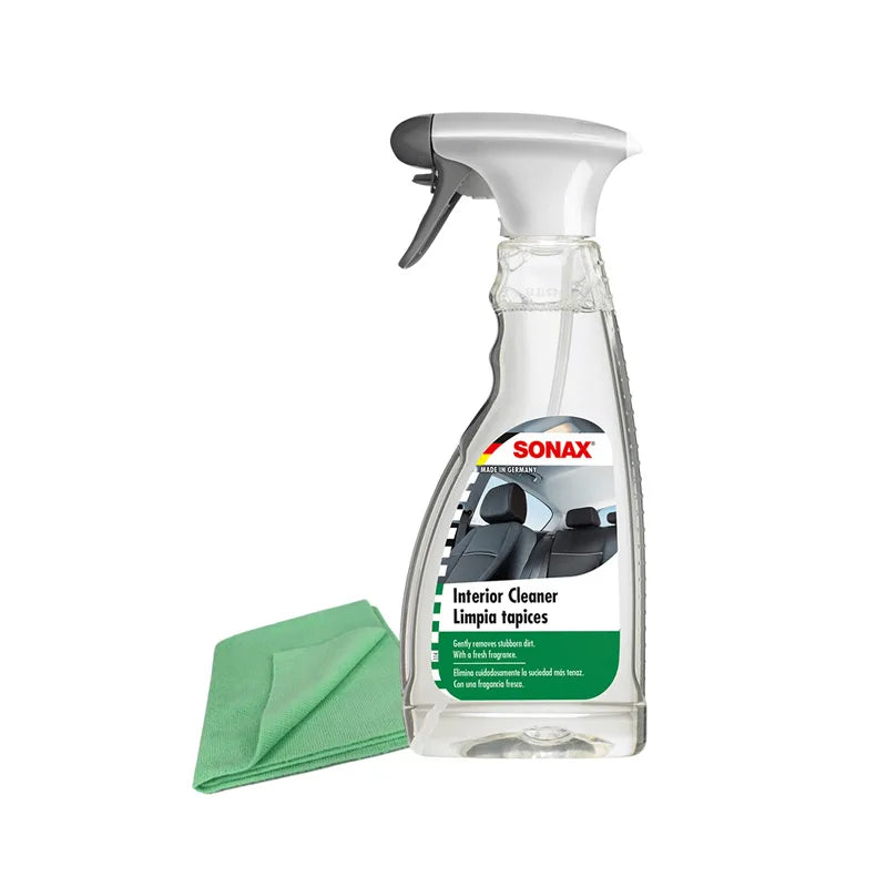 SONAX Interior Cleaner & Microfibre Cloth – Cleaning Bundle