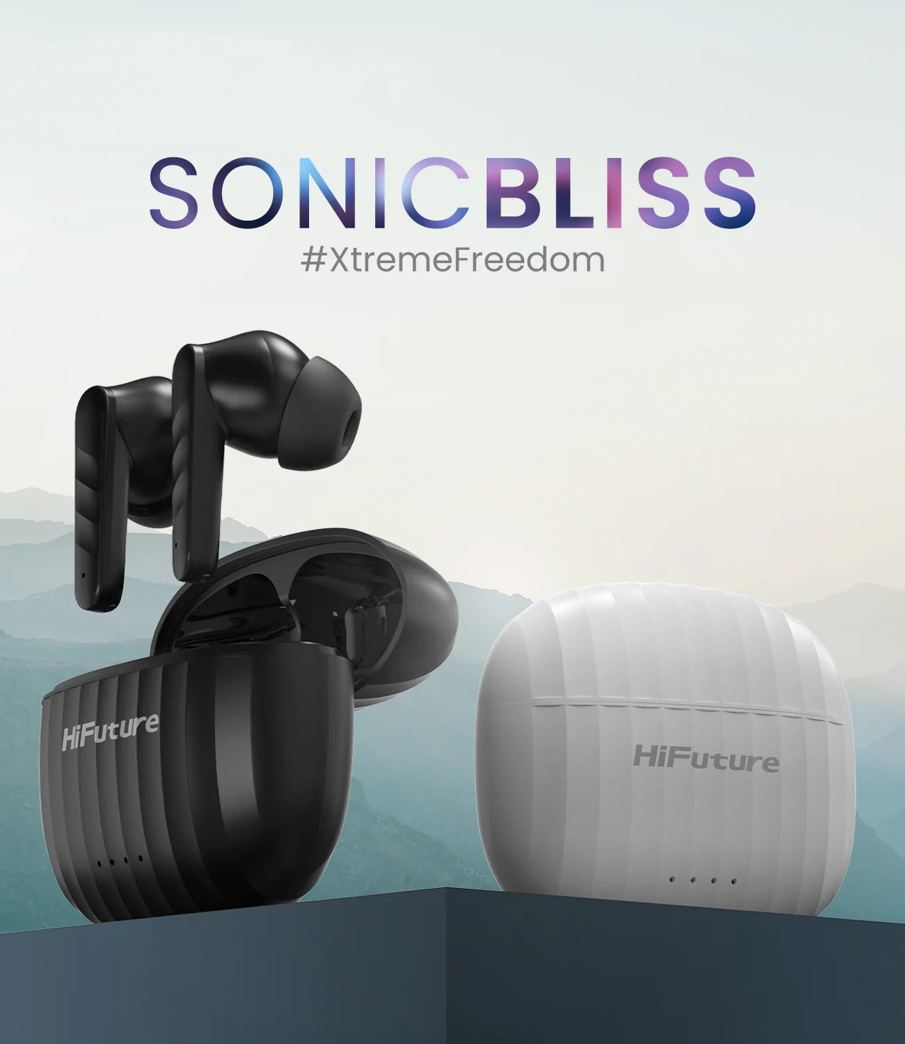 Hifuture SonicBliss In-ear Bluetooth Earbuds