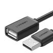 UGREEN USB 2.0 A Male to A Female Cable 1m (Black)