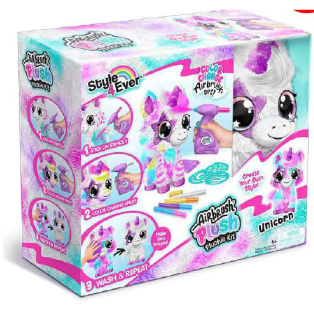 Style 4 Ever Air Brush Plush Kit – Unleash Your Creativity