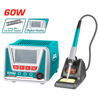 Total TET160923 60W Digital Soldering Iron with Stand – Precision & Fast Heating