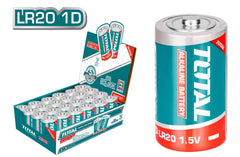 TOTAL Alkaline Battery D LR20 2PCS (THAB1D01)