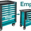 TOTAL 7 Drawer Mobile Tool Cabinet (THRC01071)
