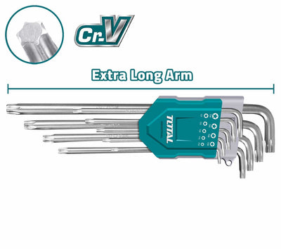 Total Nut Driver Set 10-50mm | 9pcs (THT106391)