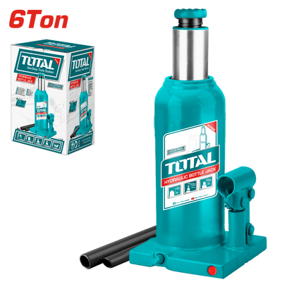 TOTAL Hydraulic bottle jack 6Ton (THT109062)