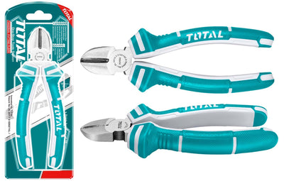 TOTAL Diagonal cutting pliers 6" | 160mm (THT130606P)