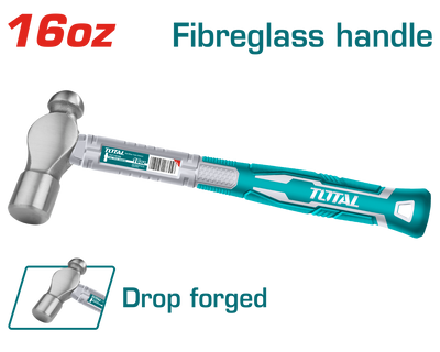 TOTAL 16oz Tapered Head Claw Hammer (THT74166)