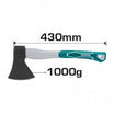 Total 1000g Wood Splitting Axe – Power & Precision