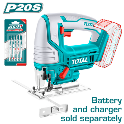 TOTAL Cordless jig saw 20V (TJSLI8501)
