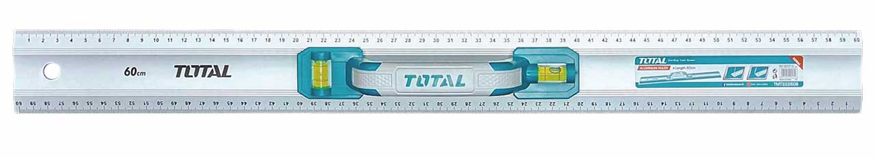 مسطرة ألمنيوم توتال (TMT222606) – دقة وجودة عالية