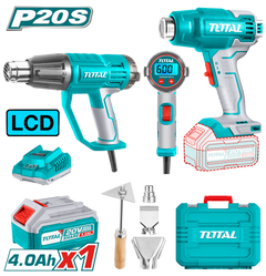 TOTAL Heat gun combo kit (TOSLI240201)