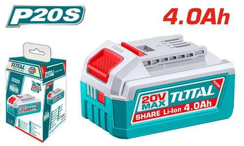 TOTAL P20S 20V 4.0Ah Lithium-Ion Battery Pack - TFBLI20021