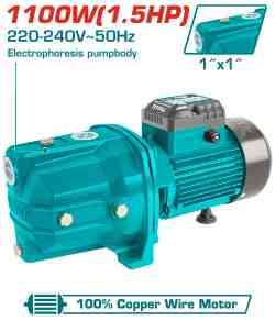 TOTAL 1.5HP 1100W Self-Priming Jet Water Pump - TWP311006