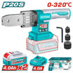 TOTAL 20V Cordless Plastic Pipe Welding Tool Kit - TWTLI20182