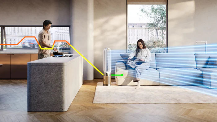 Dyson Air Purifier TP12 - Nickle/Gold