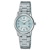 Casio LTP-V002D-2B Women's Standard Stainless Steel Light Blue Dial