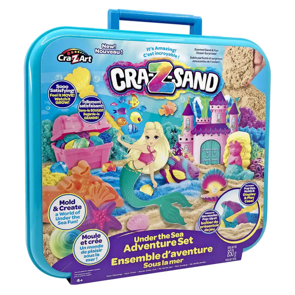 Cra-Z-Sand Under The Sea Adventure Set – Ocean Sand Craft Set