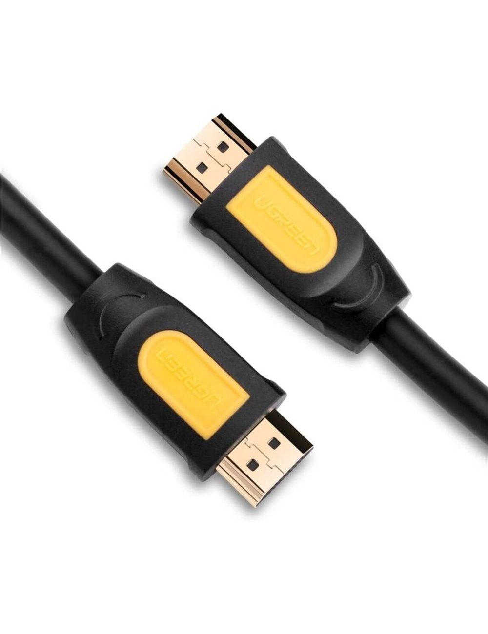 UGREEN HDMI Round Cable 5m (Yellow/Black)