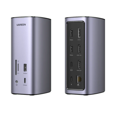 قاعدة UGREEN Revodok Pro 312 متعددة المنافذ 12 في 1 بدقة 4K

