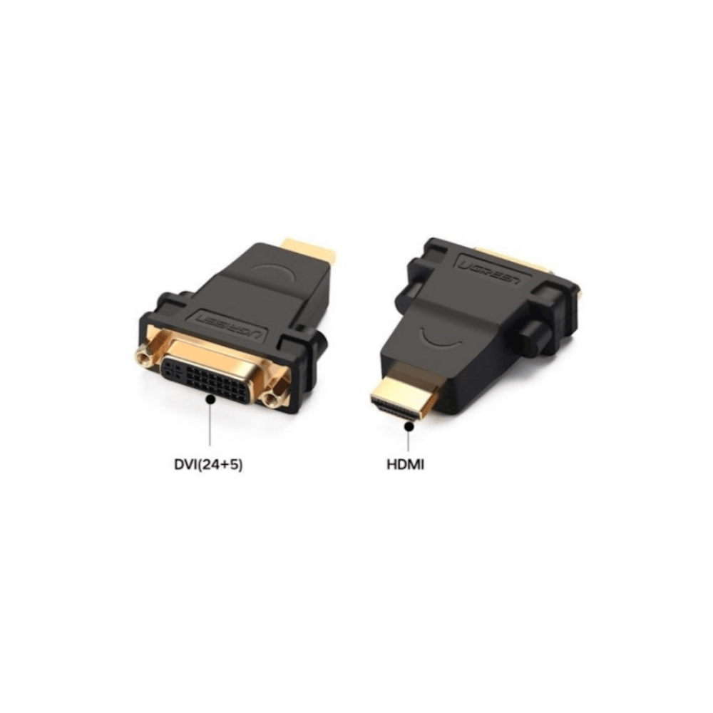 UGREEN HDMI Male to DVI (24+5) Female Adapter (Black)