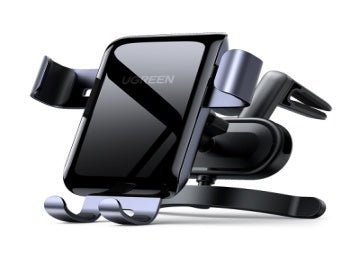 UGREEN Round Air Vent Gravity Phone Holder Grey - 30401