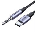 كابل صوت من يوغرين بموصل USB-C ذكر إلى 3.5 مم، بطول 1.00 متر