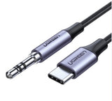 كابل صوت من يوغرين بموصل USB-C ذكر إلى 3.5 مم، بطول 1.00 متر