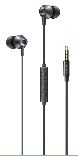 UGREEN In-Ear Earphones with 3.5mm Plug - 35753