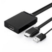 UGREEN HDMI + USB to DP Converter 0.5m (Black)