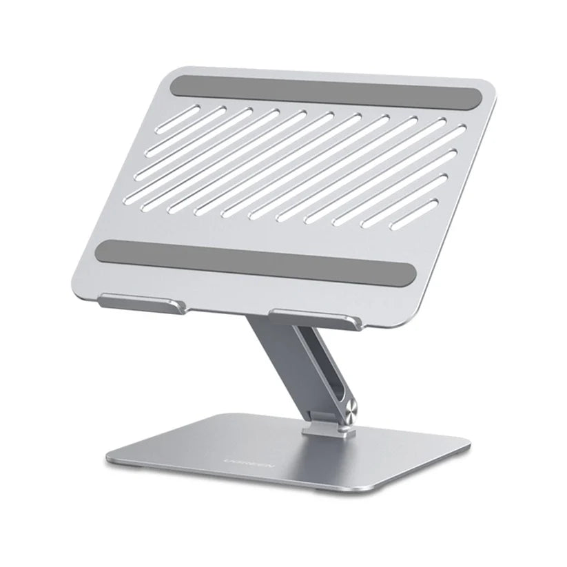 UGREEN Adjustable Laptop Stand 17.3" - Silver, Height 201mm