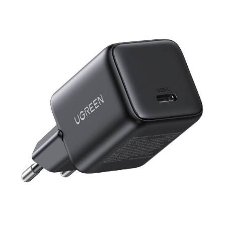 UGREEN 30W USB-C GaN Fast Charger Black EU - 65007