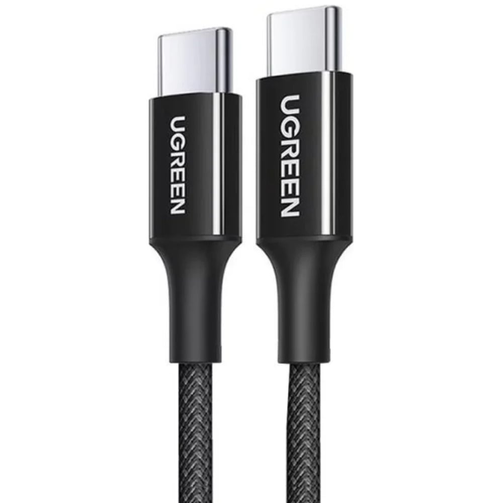 UGREEN USB-C to USB-C PD Fast Charging 100W Braided Cable 5A Max 2m black - 65250