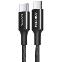 UGREEN USB-C to USB-C PD Fast Charging 100W Braided Cable 5A Max 2m black