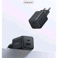 UGREEN 20W 2-Port GaN Fast Charger EU