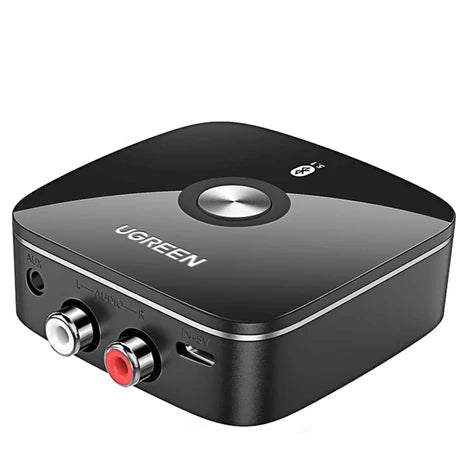 UGREEN Bluetooth 5.1 Audio Receiver for HiFi – 3.5mm AUX & 2 RCA Ports | 40759P