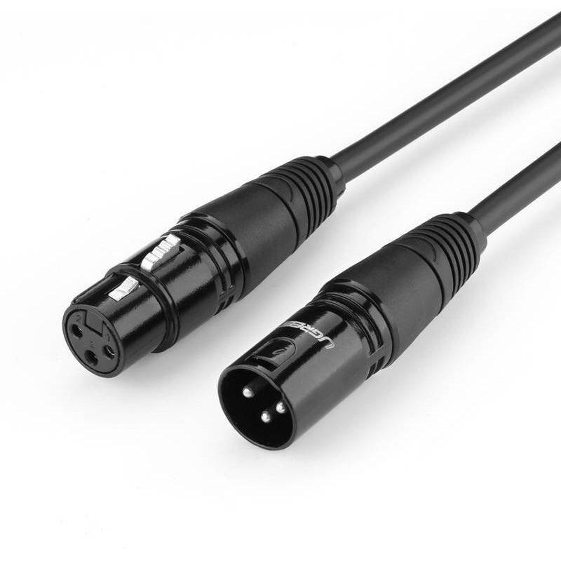 UGREEN Cannon Microphone Extension Cable - Black