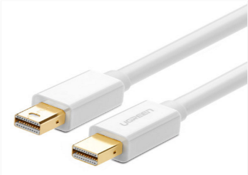 UGREEN Mini DP Male to Male Cable 2m (White)