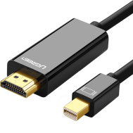 UGREEN Mini DP Male to HDMI Cable 4K 1.5m (Black)