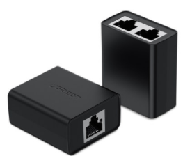 UGREEN RJ45 Splitter Adapter 2 Pack (Black)