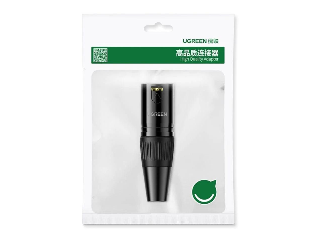 UGREEN Cannon Male Connector - Black